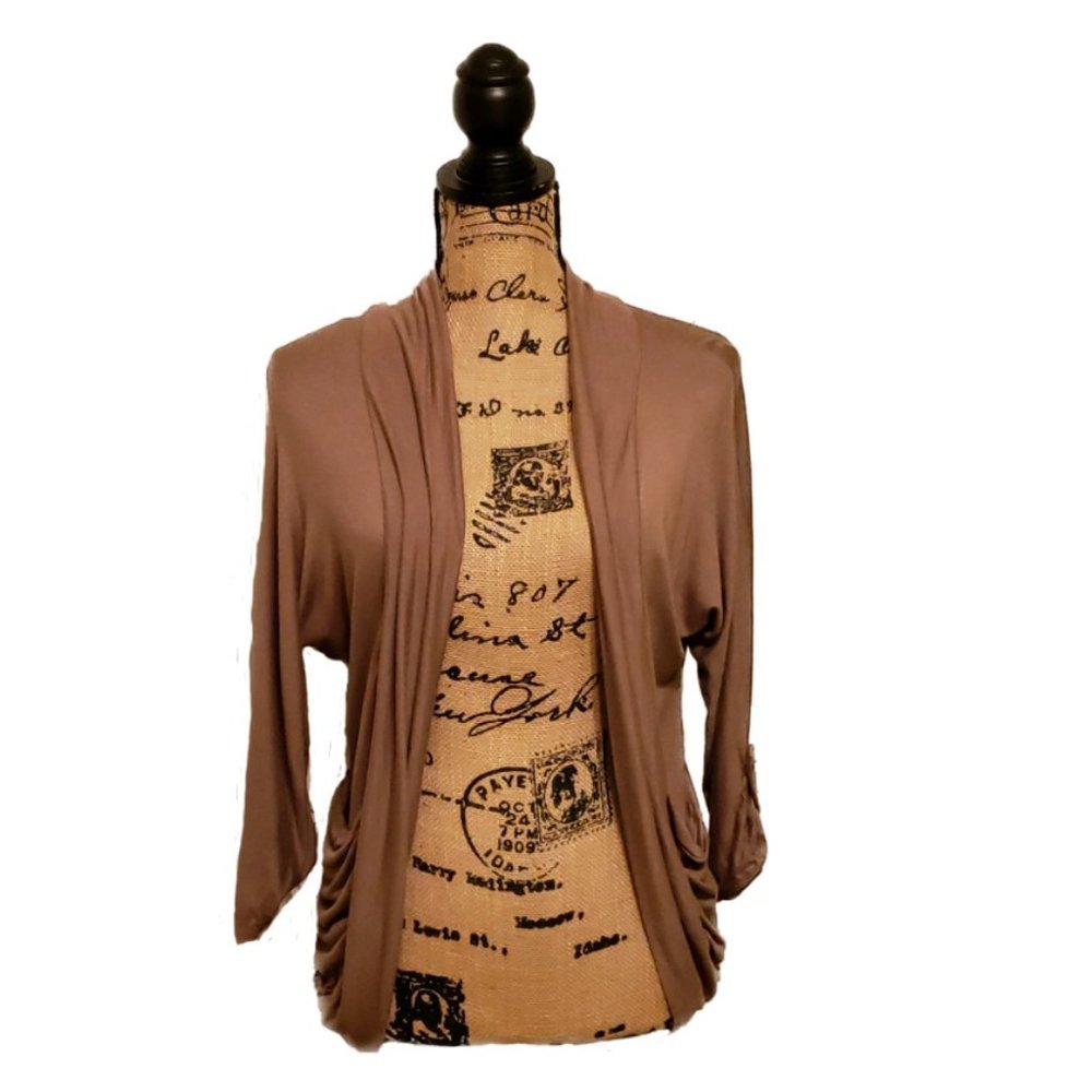 ***SOLD***Zenana Outfitters Taupe Brown Jacket S